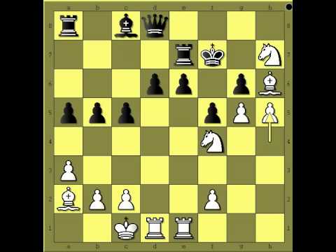 Velemajstorska razmena figura - SHORT vs MILES - Pirceva odbrana # 519