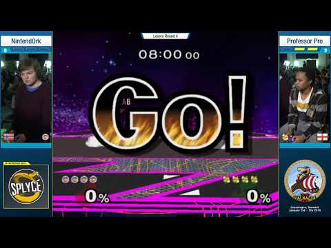 Valhalla II - Nintend0rk (IC) Vs. Professor Pro (Fox) - Losers Round 4 - Melee Singles