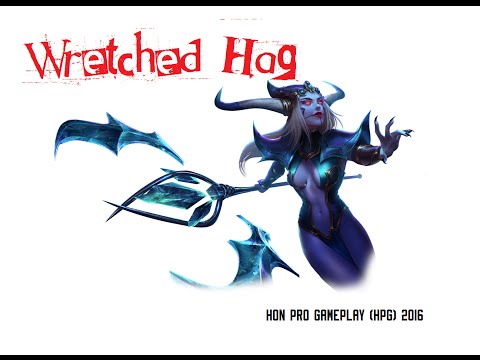 HoN Pro Wretched Hag Gameplay - 1777 MMR - Ep.438