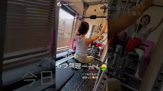 インスタ美女 山岡葵(@aoioa) ジム トレーニング動画 #shorts