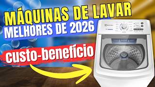 TOP 7 melhores máquinas de lavar 2026 - Qual máquina de lavar comprar? Qual melhor máquina de lavar?