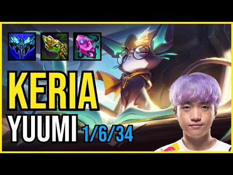KERIA - YUUMI vs. ALISTAR Support | KR CHALLENGER | PATCH 10.25