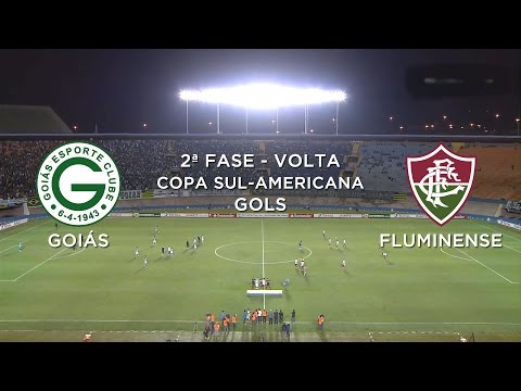 Gol - Goiás 1 x 0 Fluminense RJ - Copa Sul-Americana 2014 - 03/09/2014