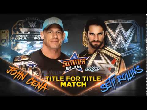 wwe summerslam 2015 match card