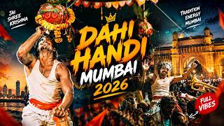 The Vibe of Dahi Handi in Mumbai Was Something Else🔥 | JANMASHTAMI CEL