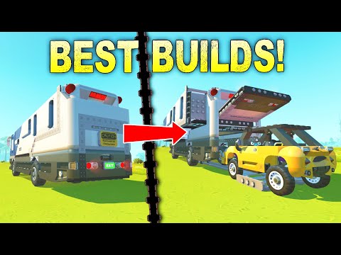 Motorhome with BUILT IN GARAGE, Longest Train, and More of YOUR BEST BUILDS!