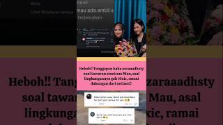 Download lagu Komentar Hasyakyla kaka zaraaadhsty Soal Sinetron Viral, Netizen Malah Salah Fokus Ke Hal Ini!#viral mp3