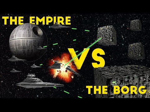 The Galactic Empire VS The Borg | Star Wars VS Star Trek | Who Would Win?