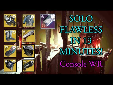 Solo flawless Pit Of Heresy in 13 minutes! (Former Console WR, 13:49)