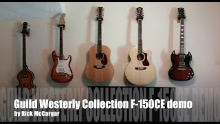 Video thumbnail for Guild Westerly Collection F-150CE Acoustic-Electric Guitar Demo / Review by Rick McCargar