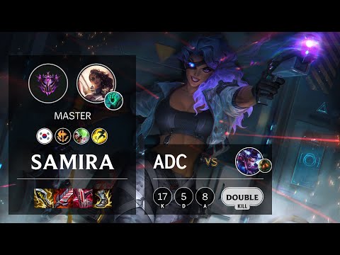 Samira ADC vs Vayne - KR Master Patch 10.24