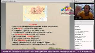 Tarih Kpss Eğitim Videoları Zorlu Eğitim -2- 2015 Ramazan YETGİN