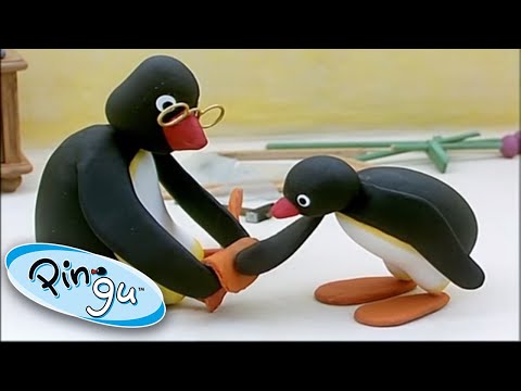 Pingu Helps His Dad! @Pingu | Cartoons for Kids - Kids (0-4), Kingdom Kids Zone - Pingu - Official Channel