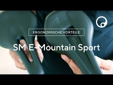 Ergon SM E-Mountain Sport Sattel I Ergonomische Vorteile