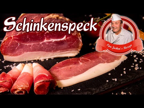 Schinkenspeck selber machen - Pökeln in Eigenlake - Opa Jochens Rezept