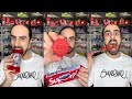 Food ASMR Eating A Gatorade Bottle And Other Snacks
