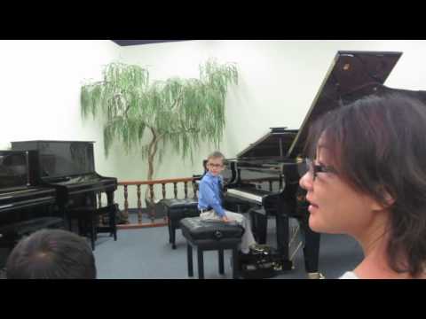 Benny's First Piano Recital