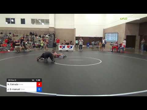 2018 Women's National /Intermediate Girls 50 RR Rnd 3 - Nova Estrada (Team) Vs. Jordyn Seely-manue