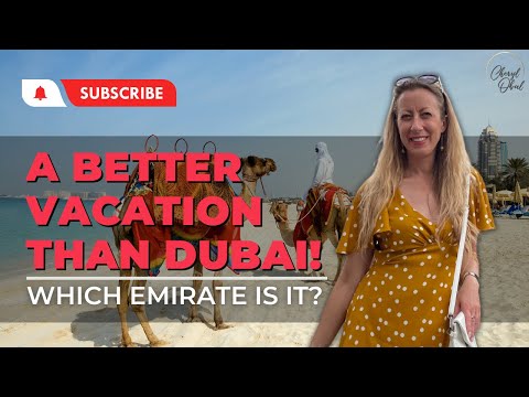 DUBAI BEACHES? Have a BETTER vacation than DUBAI in THIS EMIRATE! 2022