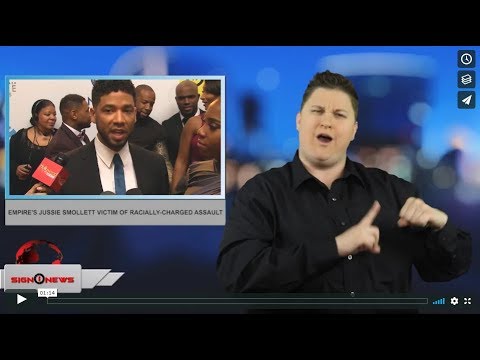 Empire's Jussie Smollett victim of racially-charged assault (ASL - 1.29.19)