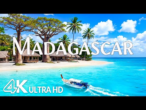 Summer in Madagascar 4K –  Unique Beaches, Baobab Avenues & Untouched Paradise with Relaxing Music