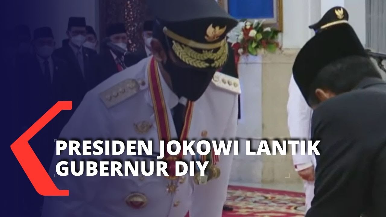 Presiden Jokowi Lantik Gubernur & Wakil Gubernur DIY! Sri Sultan Hamengkubuwono X Pimpin Yogyakarta!