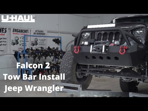 Falcon 2 Tow Bar Install: Jeep Wrangler Off-Road Bumper
