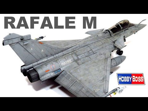 HOBBY BOSS RAFALE M - 1/48 SCALE AIRCRAFT MODEL  [ French Marine ]