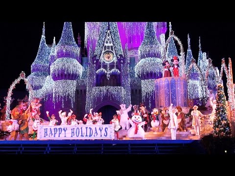 2015 Celebrate The Season Show at Mickey's Very Merry Christmas Party - Jolly Holidays, Disney World