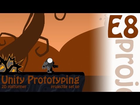 2D Prototyping in Unity - Tutorial - Platformer - Particles, Projectile Creation