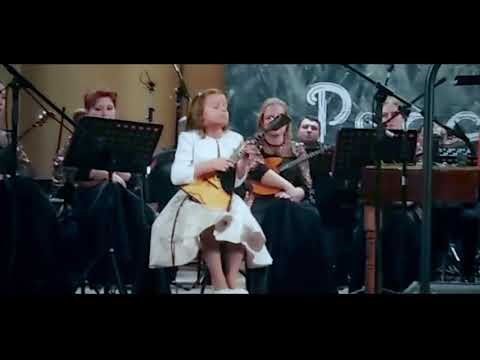 Anastasiia Tiurina (8 years old) "Cinderella" A. Arkhipovsky balalaika