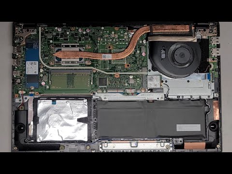 ASUS VivoBook 15 X512J Notebook PC Disassembly RAM SSD Hard Drive Upgrade Battery Replacement Repair