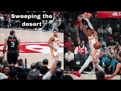 The Hawks Sweep The Season Series With The Suns 
