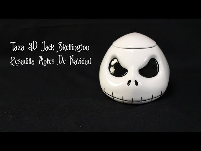 Vídeo relacionado con newseny Taza Jack Skellington Pesadilla antes de Navidad (Colección taza regalo Navidad) (Jack Skellington Halloween)