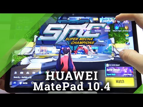 Huawei MatePad 10.4 - Super Mecha Champions Performance Checkup