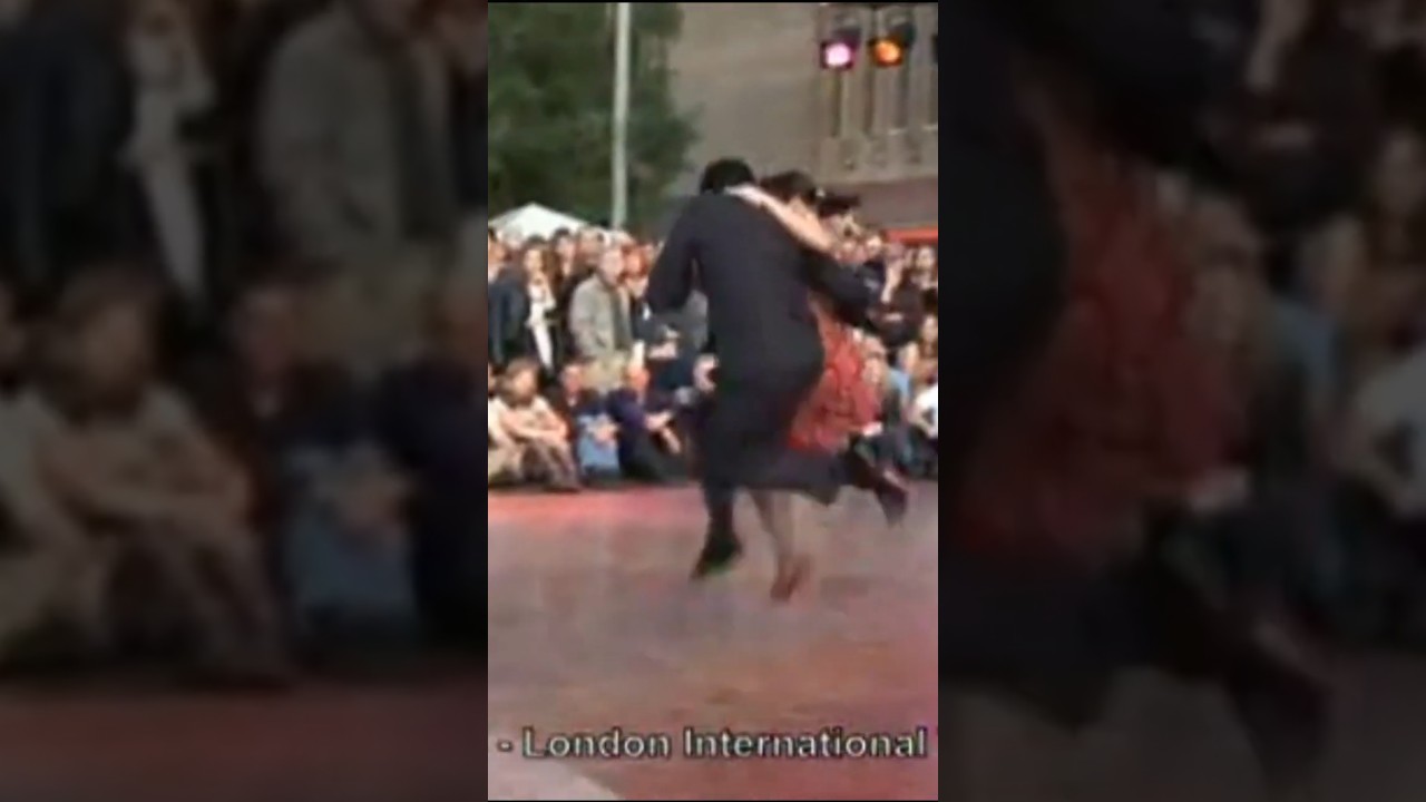 Ruben and Sabrina Veliz - River Tango 2008 - London - Tate Modern Gallery #dance #dancer