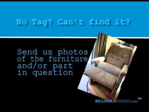 Part of a video titled How to Locate a Manufacturer Tag on Furniture - YouTube