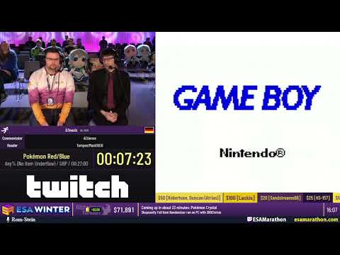 ESA Winter 2023 #39 - Pokemon Red/Blue by G3neziz