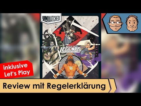 Unmatched: Kampf der Legenden – Brettspiel – Review und Regelerklärung
