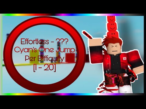 Cyan’s One Jump Per Difficulty - (Stages 1 - 20)