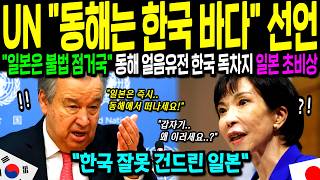 [해외감동사연] 대한민국 대반격! 한국 도발한 일본의 최후 '국가 비상 사태' 발령, 전세계 발칵