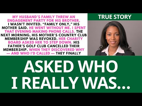 My Husband's Family Threw An Engagement Party For His Brother. I Wasn't Invited. "Family Only,"...