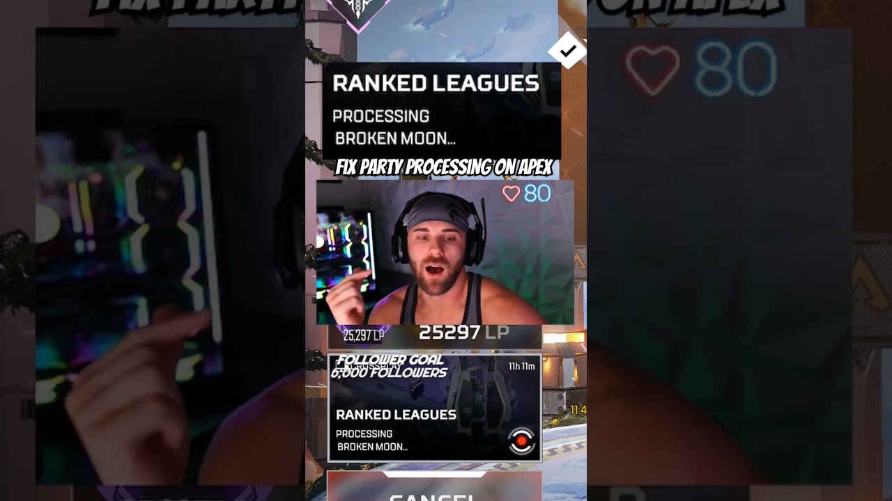 How to fix #apex party processing errors #apexlegends #apexhub