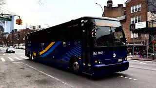 MTA New York City Bus 2025 Prevost X3-45 Commuter 1647 on Route SIM22 Express