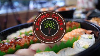 Domo Cafe! Great bentos, bowls, sashimi and sushi for a great price