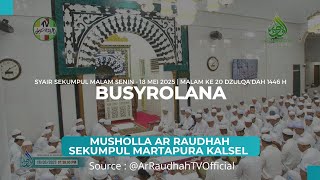 Download lagu BUSYROLANA - SYAIR SEKUMPUL MALAM SENIN | 18-05-2025 mp3