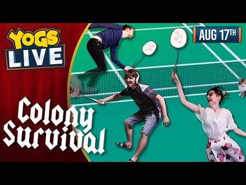 COLONY SURVIVAL PART 1 w/ Lewis, Leo, Ravs & Pedguin - 17/08/19