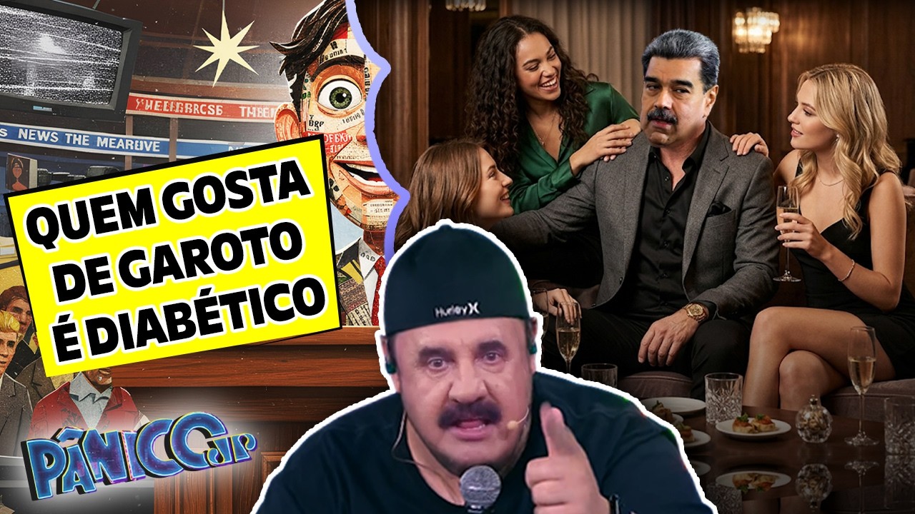 IGUAL UM VENEZUELANO AOS OLHOS DE TRUMP: QUEM É MADURO TÁ POPULAR! RATINHO EXPLANA