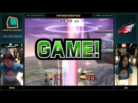 The Cascadian P+ VIPR Round Robin Pools Aki vs Havel