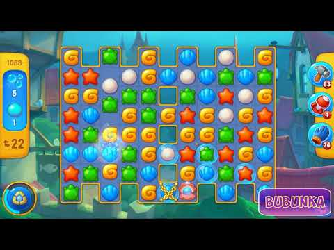 Fishdom level 1088 HD